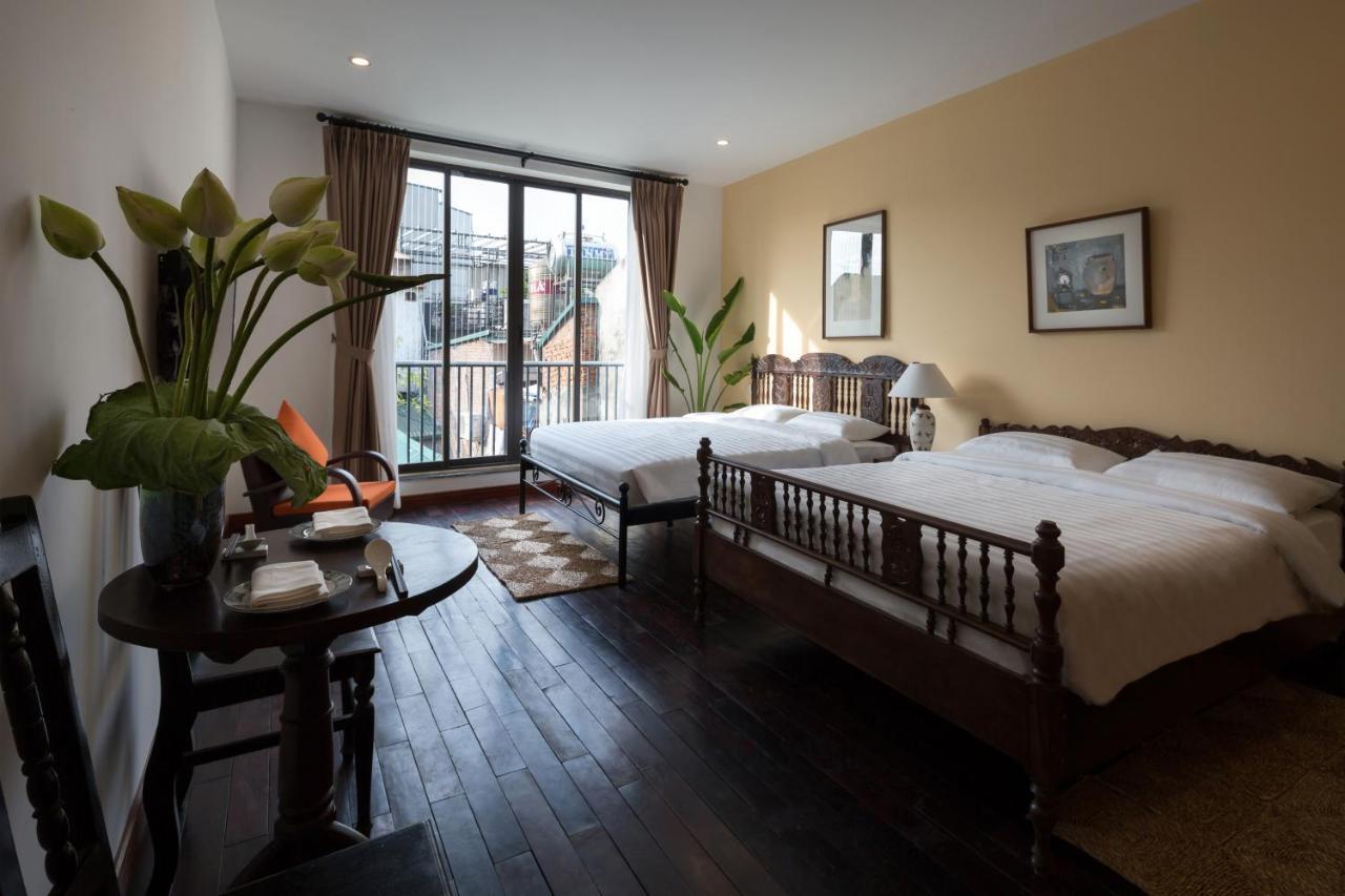 Centraltique Downtown - Bespoke Colonial House Near Hoan Kiem Lake Hanoi Dış mekan fotoğraf